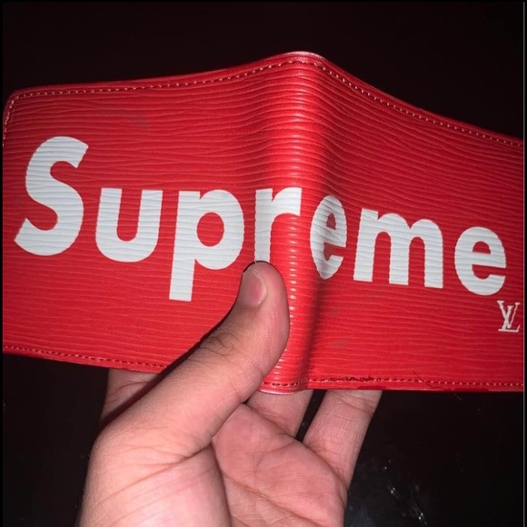 Supreme x Louis Vuitton wallet - Picture 3 of 4